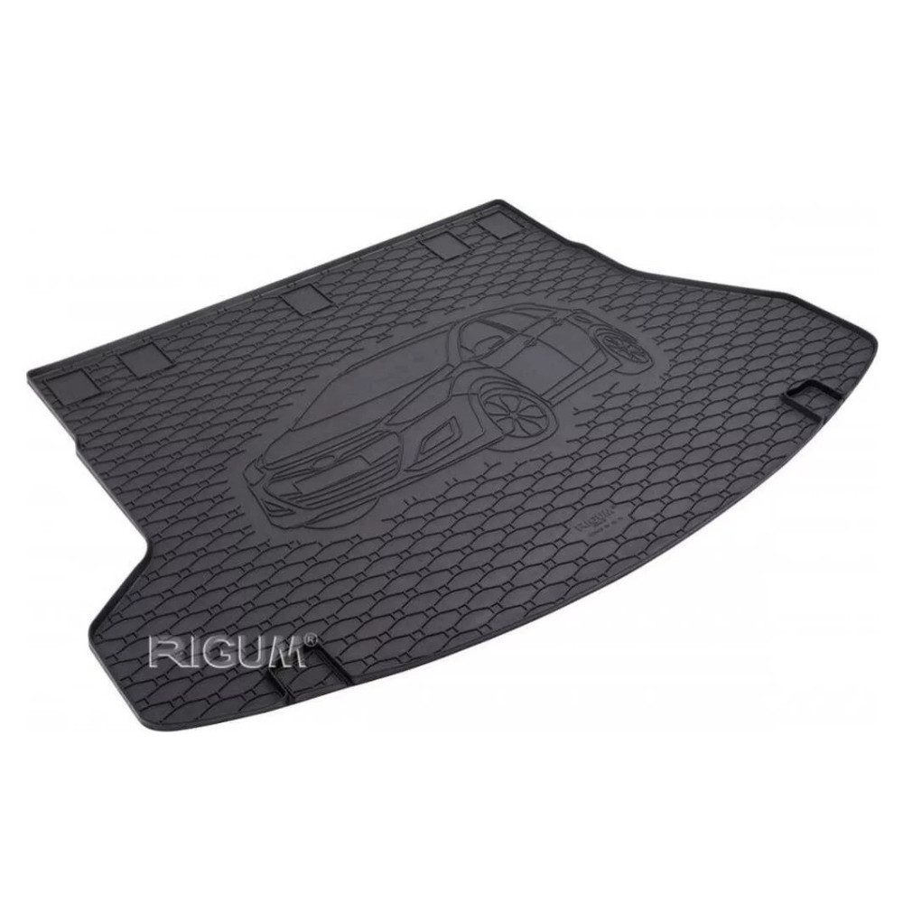 CAR RUBBER TRUNK MAT HYUNDAI I30 II WAGON (2012-2018) RIGUM