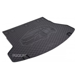 CAR RUBBER TRUNK MAT HYUNDAI I30 II WAGON (2012-2018) RIGUM
