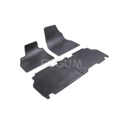 Car rubber mats RENAULT KANGOO II (5s.)(2008-2021) RIGUM