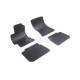 CAR RUBBER FLOOR MATS BLACK SUBARU LEGACY/SUBARU OUTBACK (2004-2009) RIGUM
