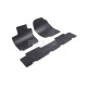 CAR RUBBER FLOOR MATS BLACK TOYOTA RAV4 (2006-2012) RIGUM