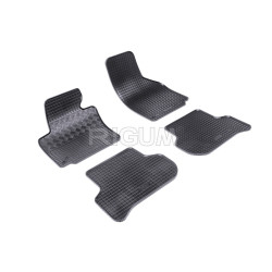 Alfombrillas de goma para coche VW GOLF PLUS (2005-2014) RIGUM