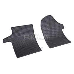 CAR RUBBER FLOOR MATS BLACK MB VITO/MB V-Class (2014-...) RIGUM