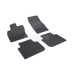 ALFOMBRILLAS DE GOMA PARA COCHE SEAT TARRACO NEGRAS (2018-...) RIGUM