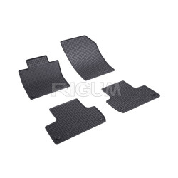 ALFOMBRILLAS DE GOMA NEGRAS PARA COCHE VOLVO XC60 II (2017-...) RIGUM
