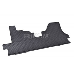 CAR RUBBER FLOOR MATS BLACK CITROEN JUMPER/FIAT DUCATO/PEUGEOT BOXER FACELIFT (2024-...) RIGUM
