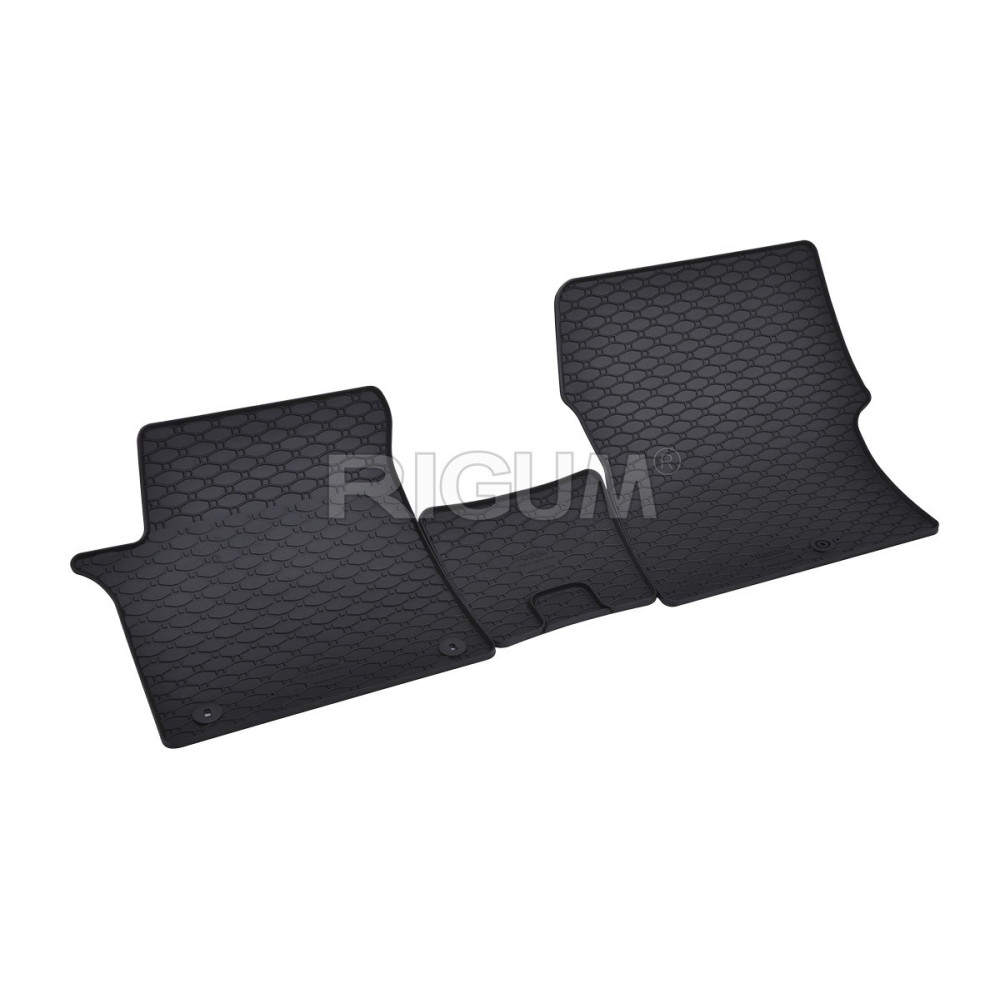 Car rubber mats HYUNDAI STARIA 1st row (2022-...) RIGUM