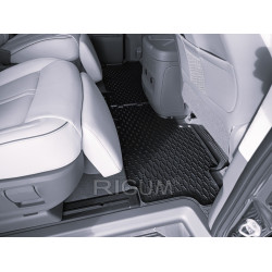 Car rubber mats HYUNDAI STARIA 2.+3. rinda (7v.)(2022-...) RIGUM