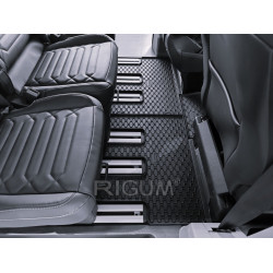 Car rubber mats FORD TOURNEO CUSTOM 2nd row (2024-...) RIGUM
