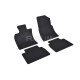 CAR RUBBER FLOOR MATS BLACK TOYOTA CAMRY (2018-...) RIGUM