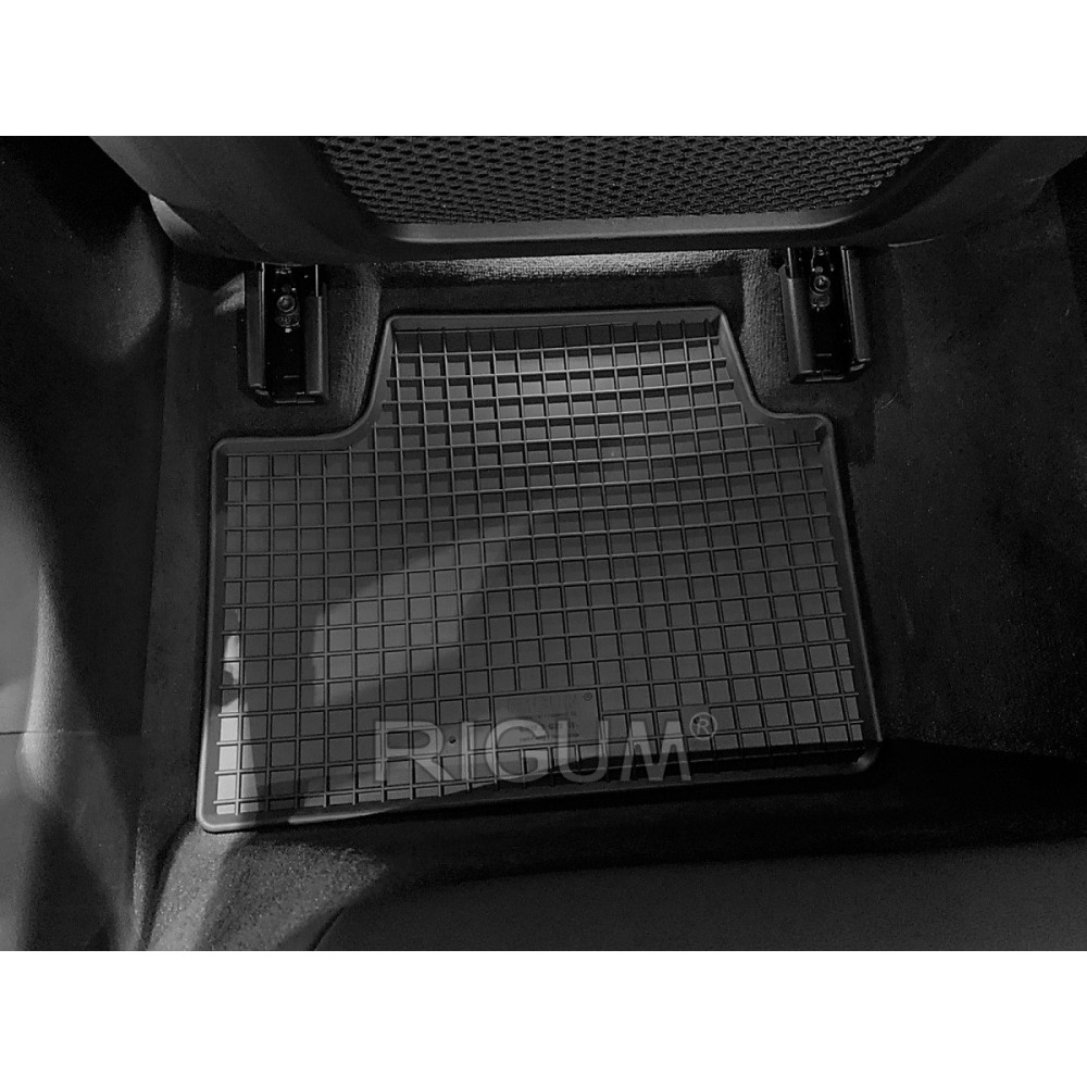 CAR RUBBER FLOOR MATS BLACK BMW 3 G20/G21 (2018-...) RIGUM