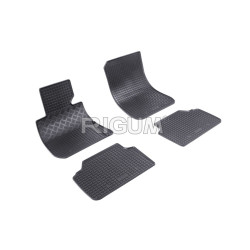 ALFOMBRILLAS DE GOMA NEGRAS PARA COCHE BMW 3 E90/E91 (2005-2012) RIGUM