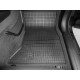 CAR RUBBER FLOOR MATS BLACK BMW 5 F10/F11 (2014-2017) RIGUM