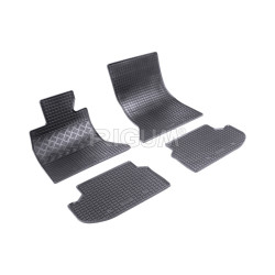 ALFOMBRILLAS DE GOMA PARA COCHE NEGRAS BMW 5 F10/F11 (2014-2017) RIGUM
