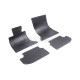 CAR RUBBER FLOOR MATS BLACK BMW 5 F10/F11 (2014-2017) RIGUM