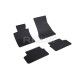 CAR RUBBER FLOOR MATS BLACK BMW 5 G30/G31 (2017-...) RIGUM