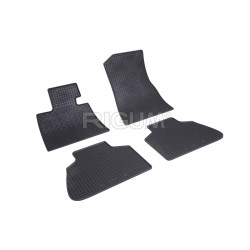 ALFOMBRILLAS DE GOMA PARA COCHE NEGRAS BMW X7 (G07) (2019-...) RIGUM