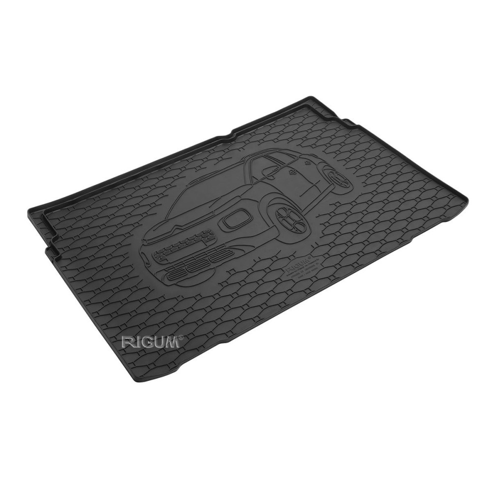 CAR RUBBER TRUNK MAT CITROEN C3 AIRCROSS BOTTOM FLOOR (2017-...) RIGUM