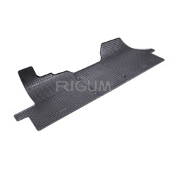 CAR RUBBER FLOOR MATS BLACK CITROEN JUMPER 3m (2006-...) RIGUM