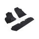 CAR RUBBER FLOOR MATS BLACK CITROEN BERLINGO (2008-2018) RIGUM