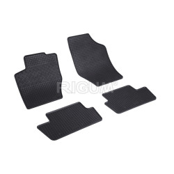 ALFOMBRILLAS DE GOMA NEGRAS PARA COCHE CITROEN C4 (2010-2018) RIGUM
