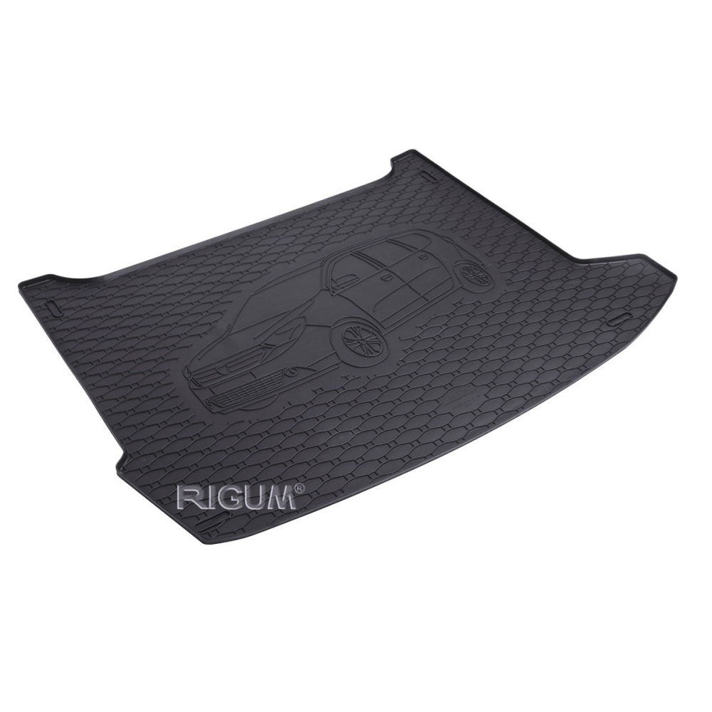 CAR RUBBER TRUNK MAT DACIA LODGY (5S.) (2012-...) RIGUM