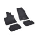 CAR RUBBER FLOOR MATS BLACK DACIA LOGAN (2021-…) RIGUM 