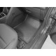 CAR RUBBER FLOOR MATS BLACK DACIA LOGAN (2021-…) RIGUM 
