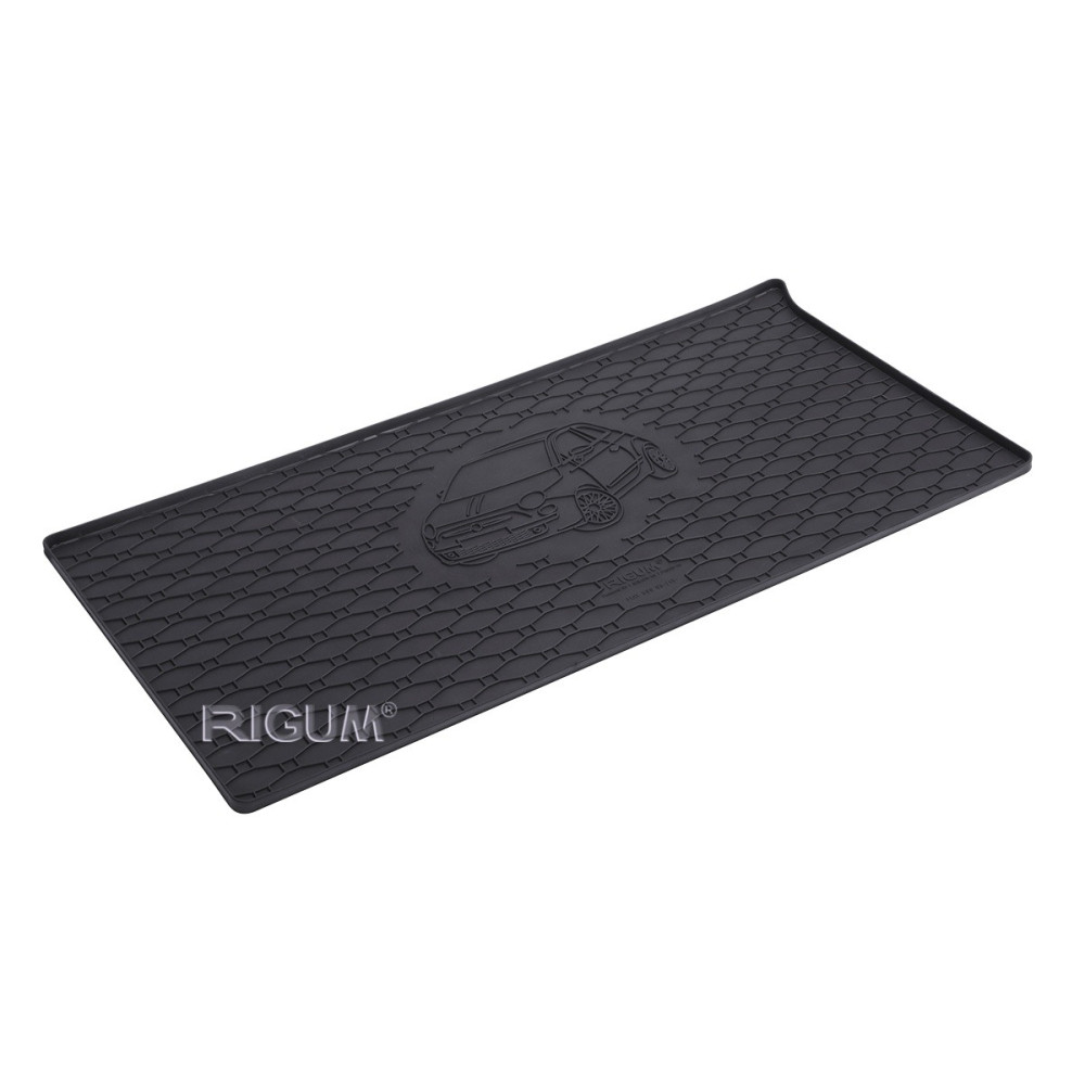 CAR RUBBER TRUNK MAT FIAT 500 (2008-...) RIGUM
