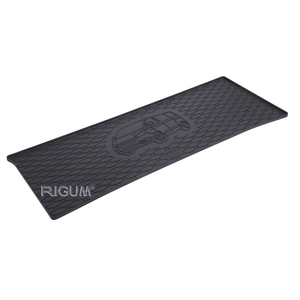 CAR RUBBER TRUNK MAT FORD CUSTOM L1 (8/9S.) (with heating) (2018-...) RIGUM