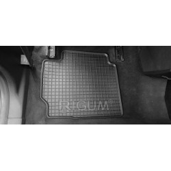 CAR RUBBER FLOOR MATS BLACK FORD MONDEO (2007-2014) RIGUM