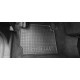 CAR RUBBER FLOOR MATS BLACK FORD MONDEO (2007-2014) RIGUM