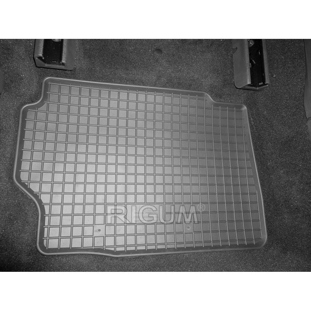 CAR RUBBER FLOOR MATS BLACK FORD MONDEO (2014-...) RIGUM