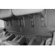 CAR RUBBER FLOOR MATS BLACK FORD TOURNEO CUSTOM 3rd row (2018-...)  RIGUM 