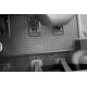 CAR RUBBER FLOOR MATS BLACK FORD TOURNEO CUSTOM 3rd row (2018-...)  RIGUM 