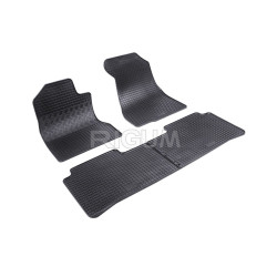 ALFOMBRILLAS DE GOMA PARA COCHE HONDA CR-V (2002-2007) RIGUM NEGRAS