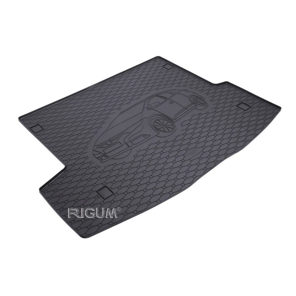 CAR RUBBER TRUNK MAT HONDA CIVIC TOURER (2014-...) RIGUM