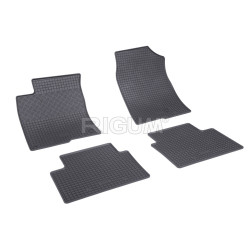 ALFOMBRILLAS DE GOMA PARA COCHE HONDA CIVIC (2017-...) RIGUM NEGRAS