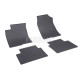 CAR RUBBER FLOOR MATS BLACK HONDA CIVIC (2017-...) RIGUM