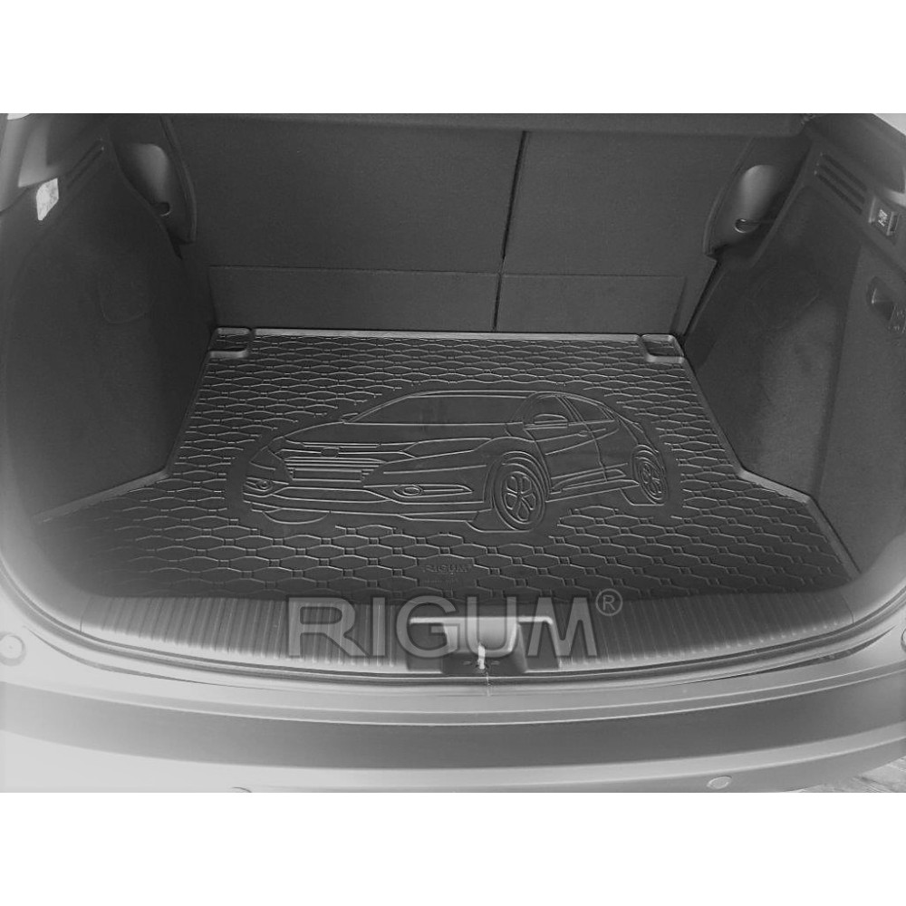 CAR RUBBER TRUNK MAT HONDA HR-V (2015-...) RIGUM