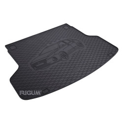 CAR RUBBER TRUNK MAT HYUNDAI I30 III WAGON (2017-...) RIGUM