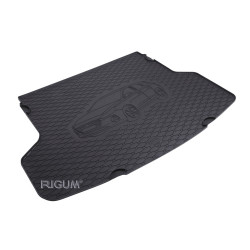 CAR RUBBER TRUNK MAT HYUNDAI I30 SW SIDE LUGS (2019-...) RIGUM