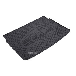CAR RUBBER TRUNK MAT HYUNDAI KONA BOTTOM FLOOR (2017-...) RIGUM
