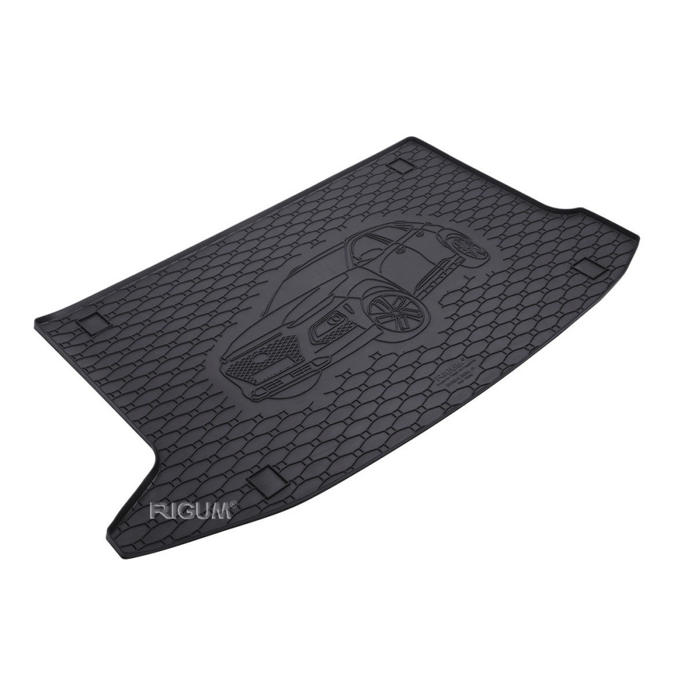 CAR RUBBER TRUNK MAT HYUNDAI KONA UPPER FLOOR (2017-...) RIGUM