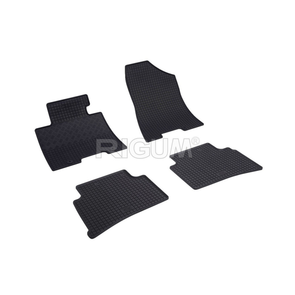 ALFOMBRILLAS DE GOMA PARA COCHE HYUNDAI TUCSON NEGRAS (2015-2020) RIGUM
