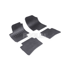 ALFOMBRILLAS DE GOMA NEGRAS HYUNDAI i20 (2009-2014) RIGUM