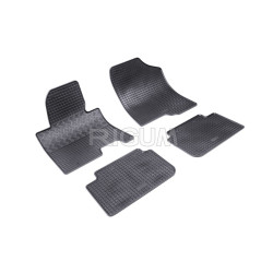 ALFOMBRILLAS DE GOMA PARA COCHE NEGRAS KIA CEED (2012-2018) RIGUM