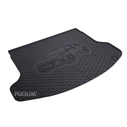 CAR RUBBER TRUNK MAT HYUNDAI i30 FASTBACK UPPER FLOOR (2019-...) RIGUM