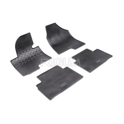 ALFOMBRILLAS DE GOMA PARA COCHE NEGRAS HYUNDAI ix35 (2010-2015) RIGUM