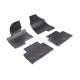 CAR RUBBER FLOOR MATS BLACK HYUNDAI ix35 (2010-2015) RIGUM